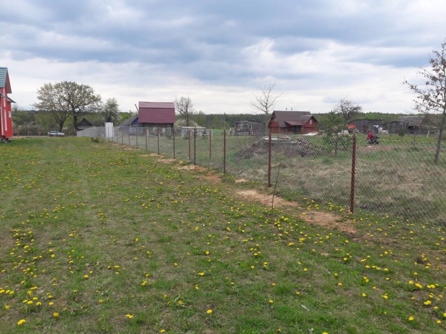 Забор из сетки рабицы 280м с воротами и калиткой фото4 в Жезказгане