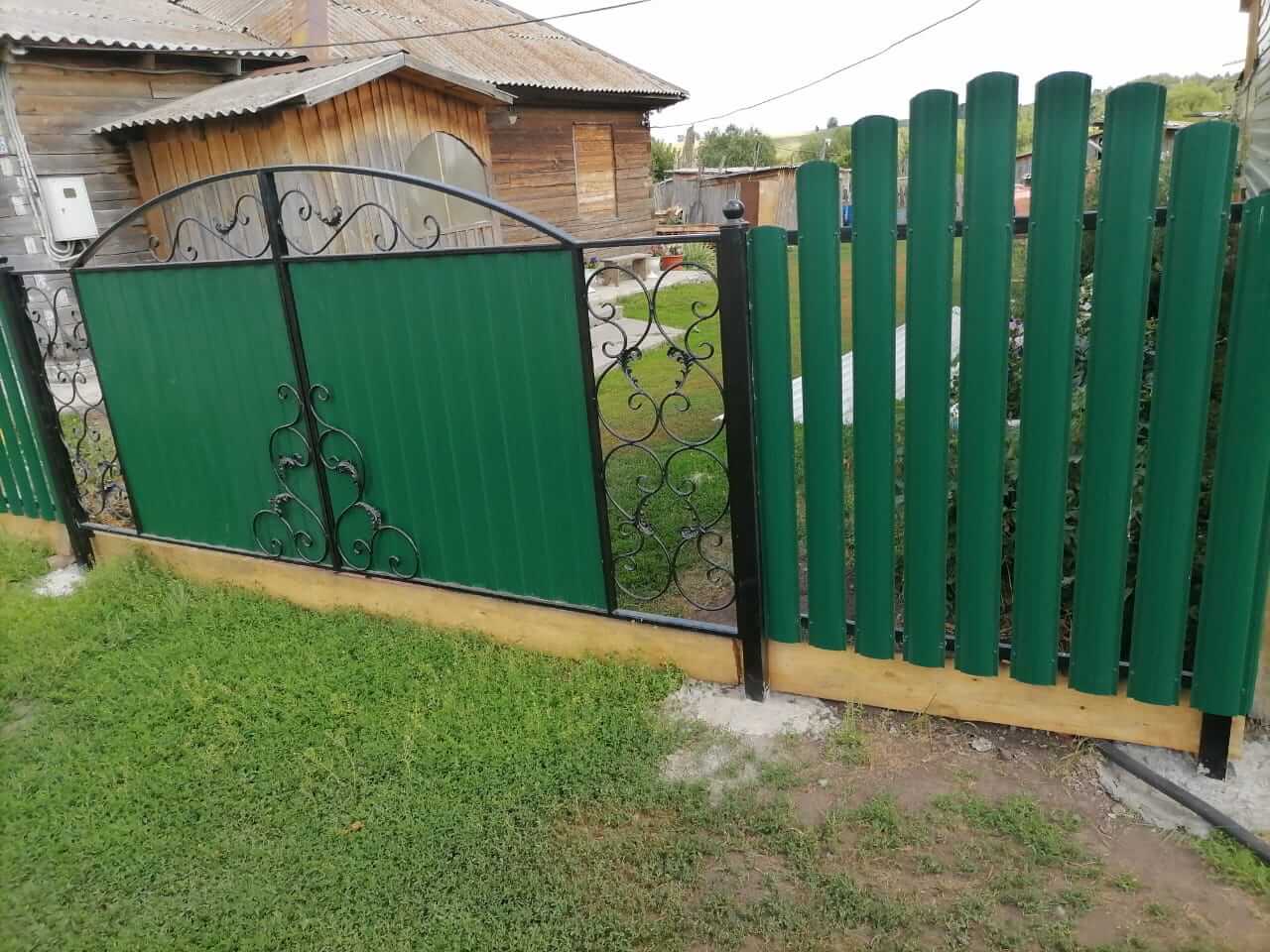 забор из штакетника Зеленый Мох фото7 в Жезказгане